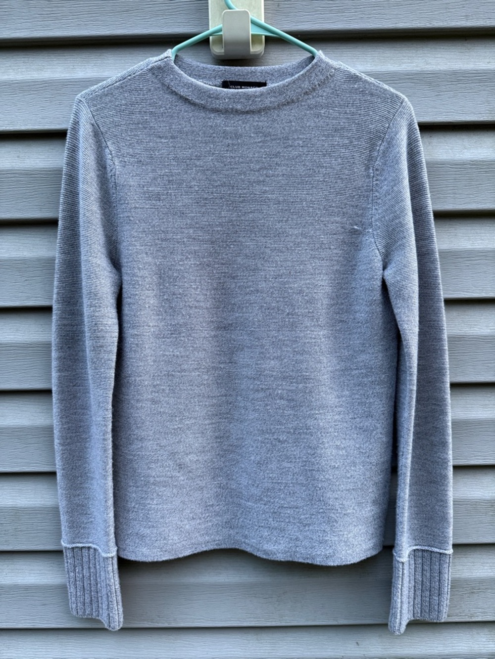 Club Monaco | Light Gray Crewneck Wool Sweater size Small